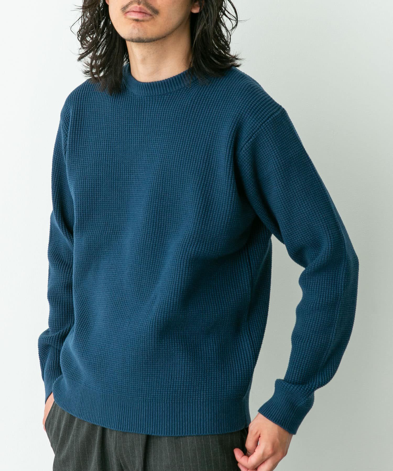 Sonny Label 「ウォッシャブルワッフルニットプルオーバー」|ニット・セーター|