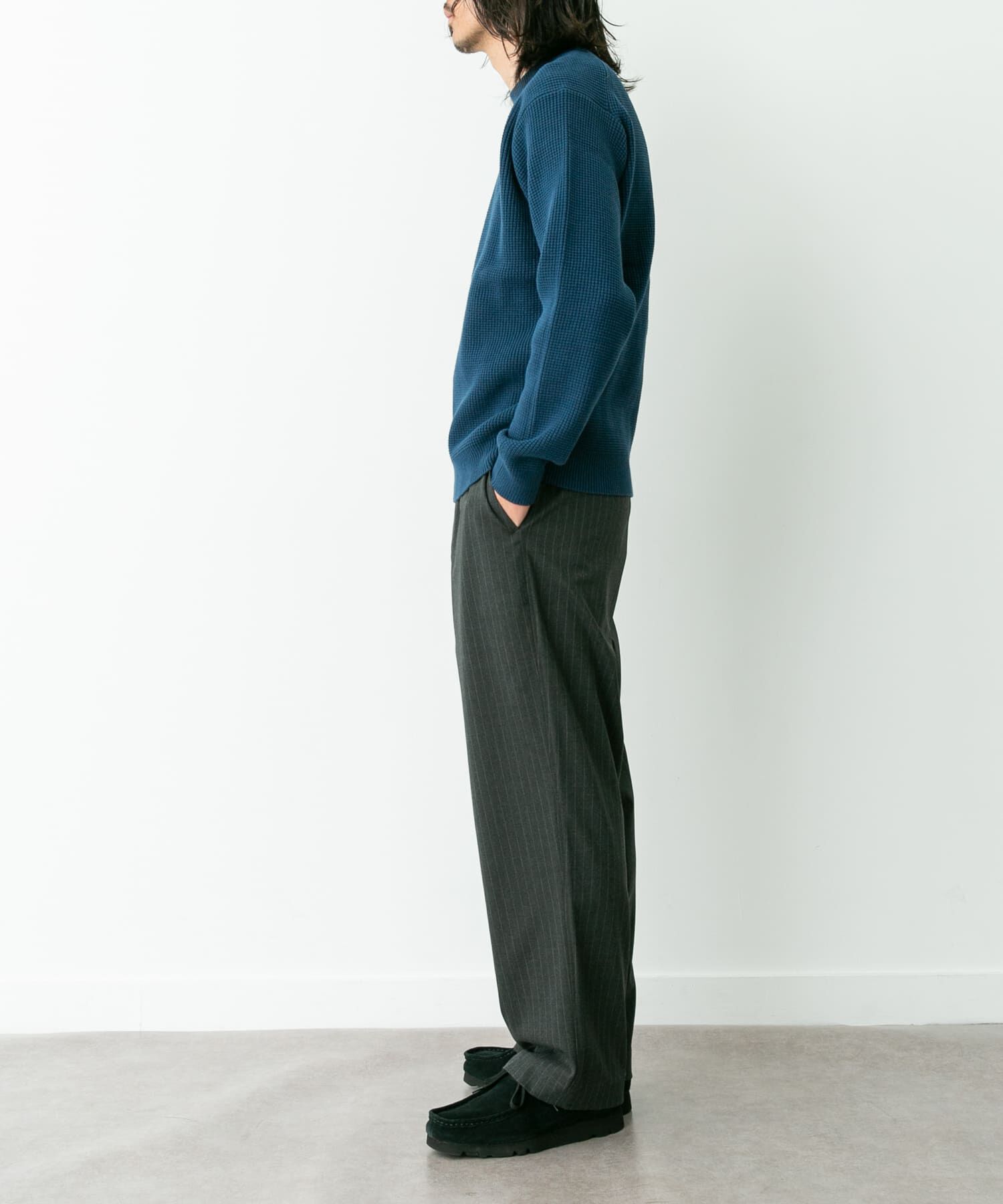 Sonny Label 「ウォッシャブルワッフルニットプルオーバー」|ニット・セーター|