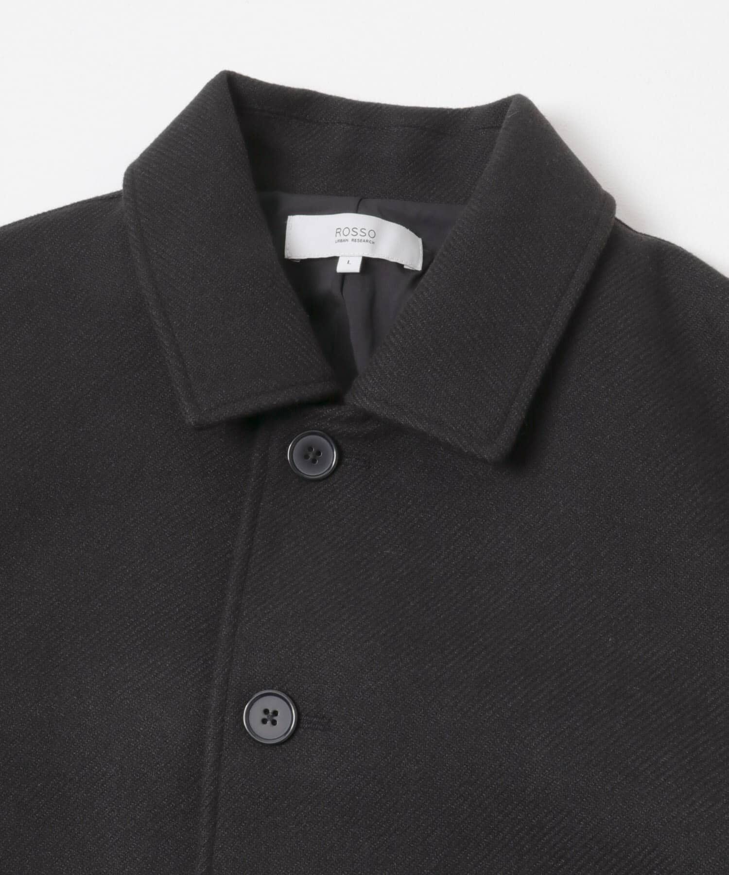 URBAN RESEARCH ROSSO「『XLサイズあり』light meltonステンカラーコート」|ステンカラーコート|