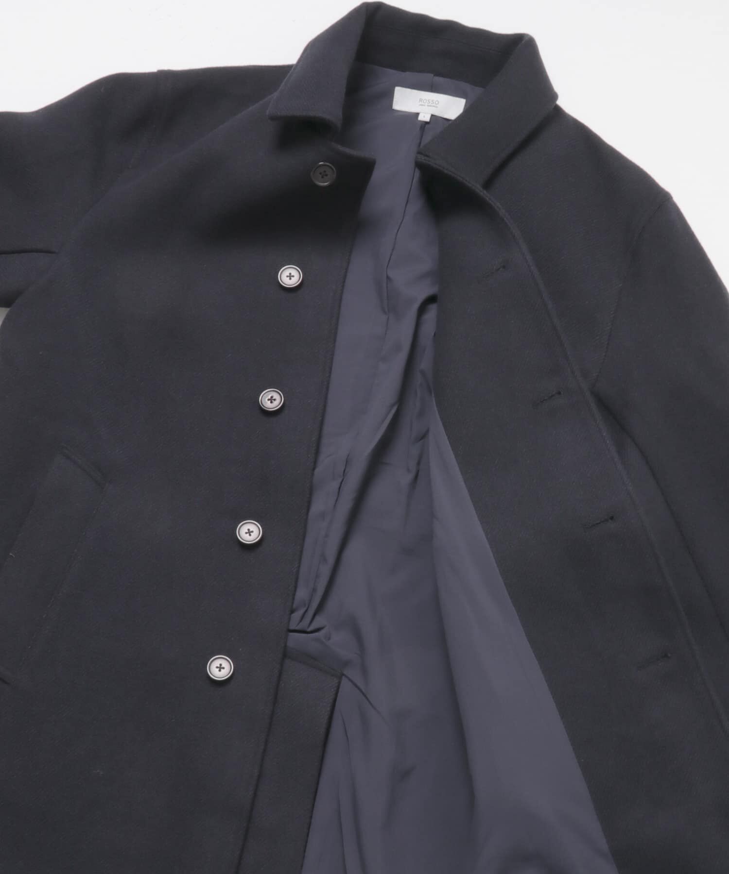 URBAN RESEARCH ROSSO「『XLサイズあり』light meltonステンカラーコート」|ステンカラーコート|