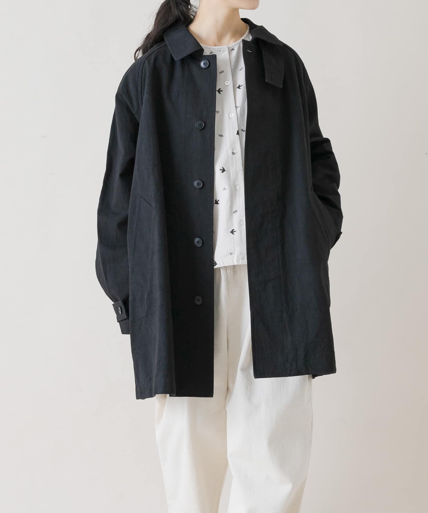 コットンバックタックショートコート（かぐれ）｜ルミネのファッション