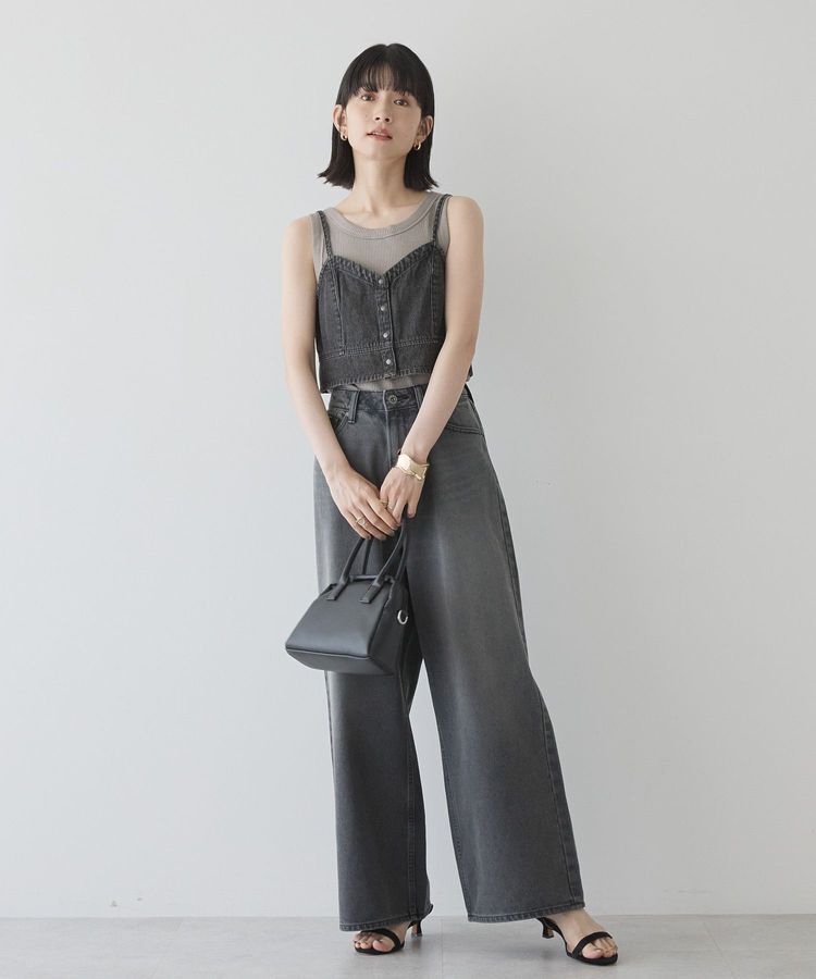 AMERICAN HOLIC「デニムキャミビスチェ」|ベスト・ジレ|