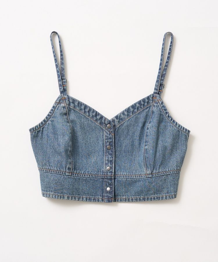 AMERICAN HOLIC「デニムキャミビスチェ」|ベスト・ジレ|