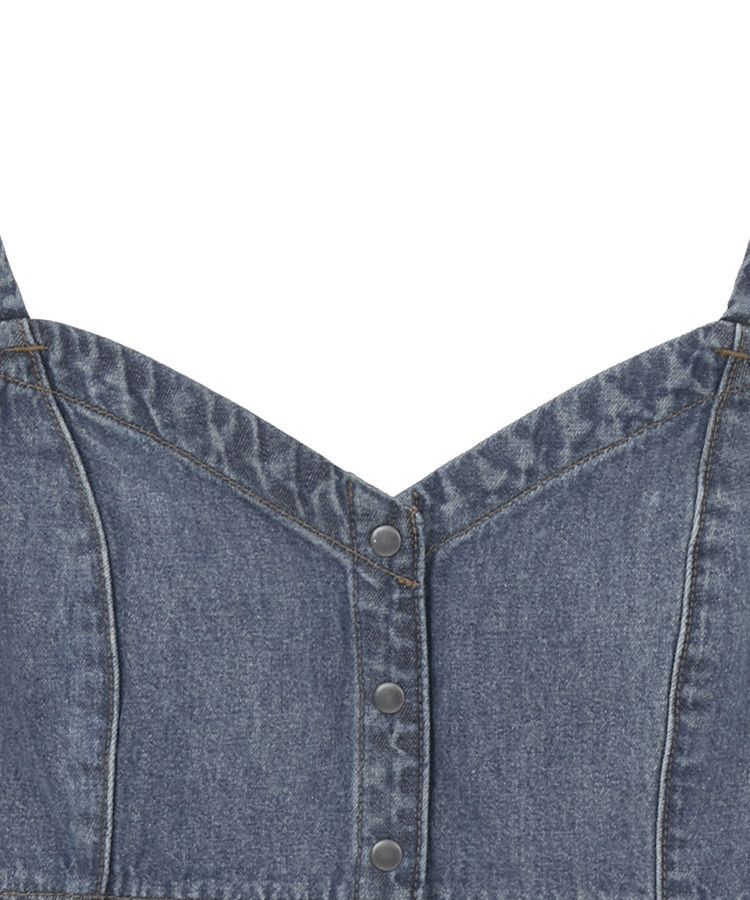 AMERICAN HOLIC「デニムキャミビスチェ」|ベスト・ジレ|