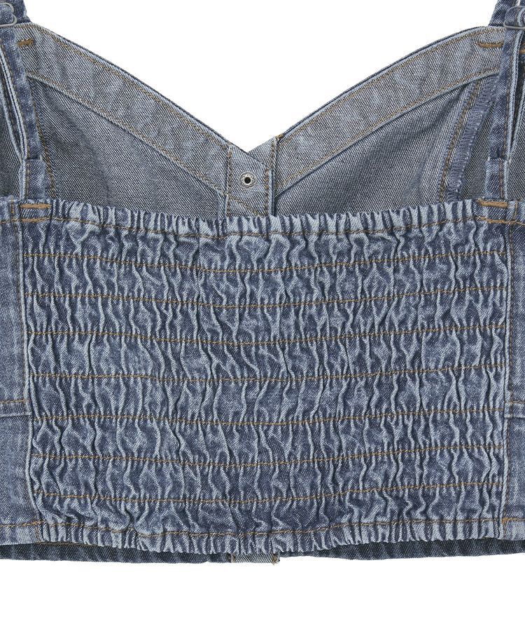 AMERICAN HOLIC「デニムキャミビスチェ」|ベスト・ジレ|