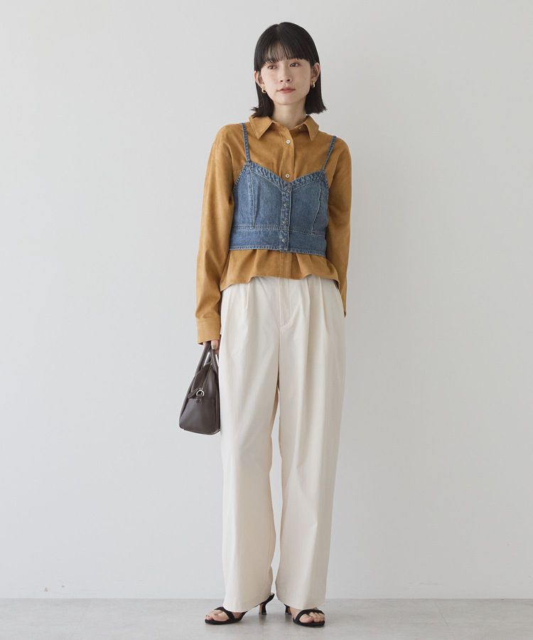 AMERICAN HOLIC「デニムキャミビスチェ」|ベスト・ジレ|