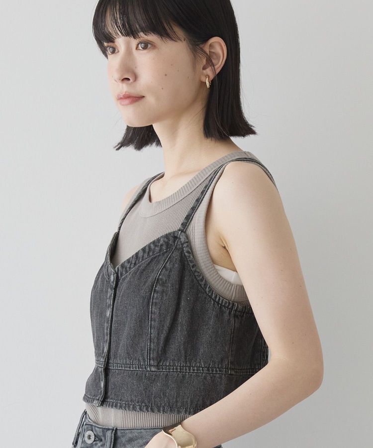 AMERICAN HOLIC「デニムキャミビスチェ」|ベスト・ジレ|