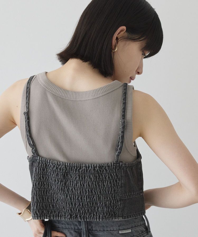AMERICAN HOLIC「デニムキャミビスチェ」|ベスト・ジレ|
