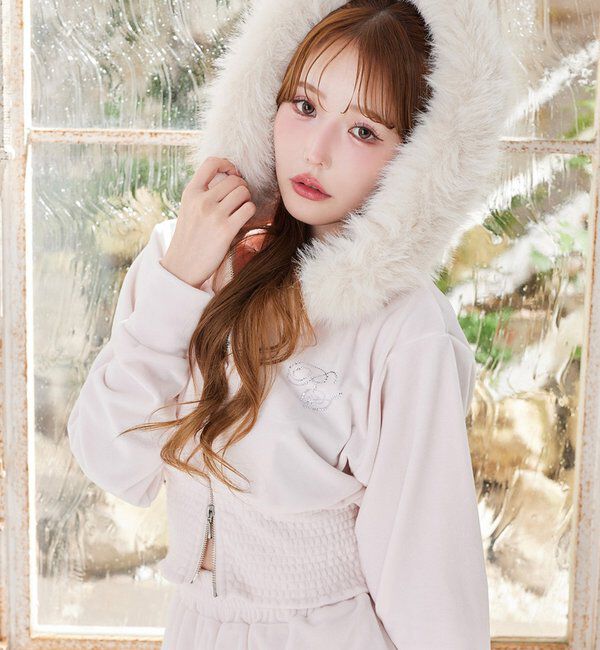 セットアップ可能】フェイクファーパーカー｜ルミネのファッション通販