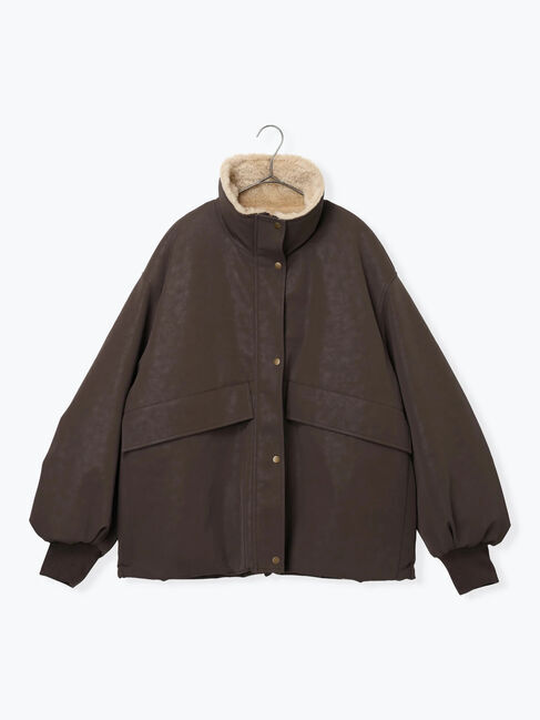 sm2rhythm「レザーライクミリタリージャケット」|その他|