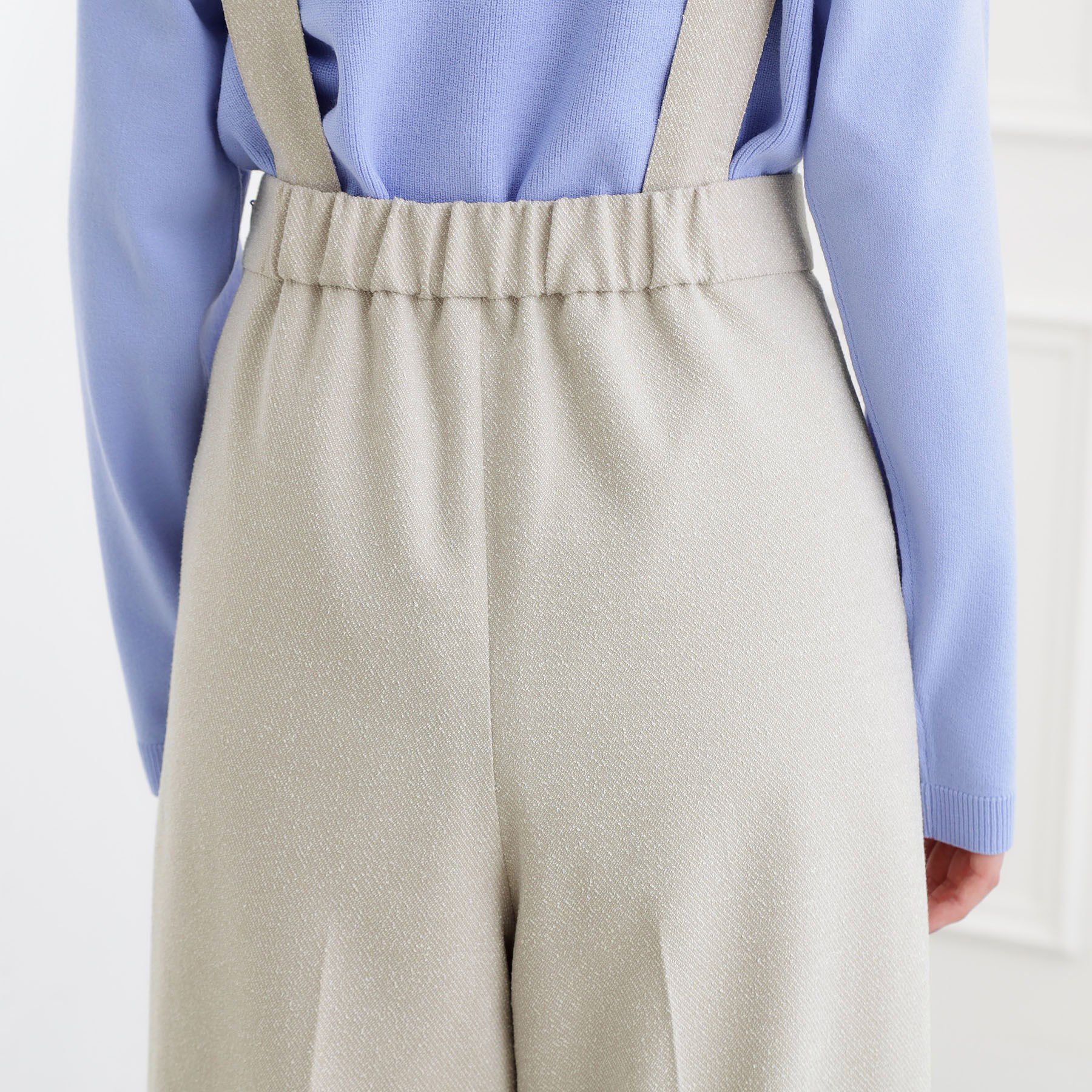 grove「ショルダーストラップツイードパンツ」|その他|