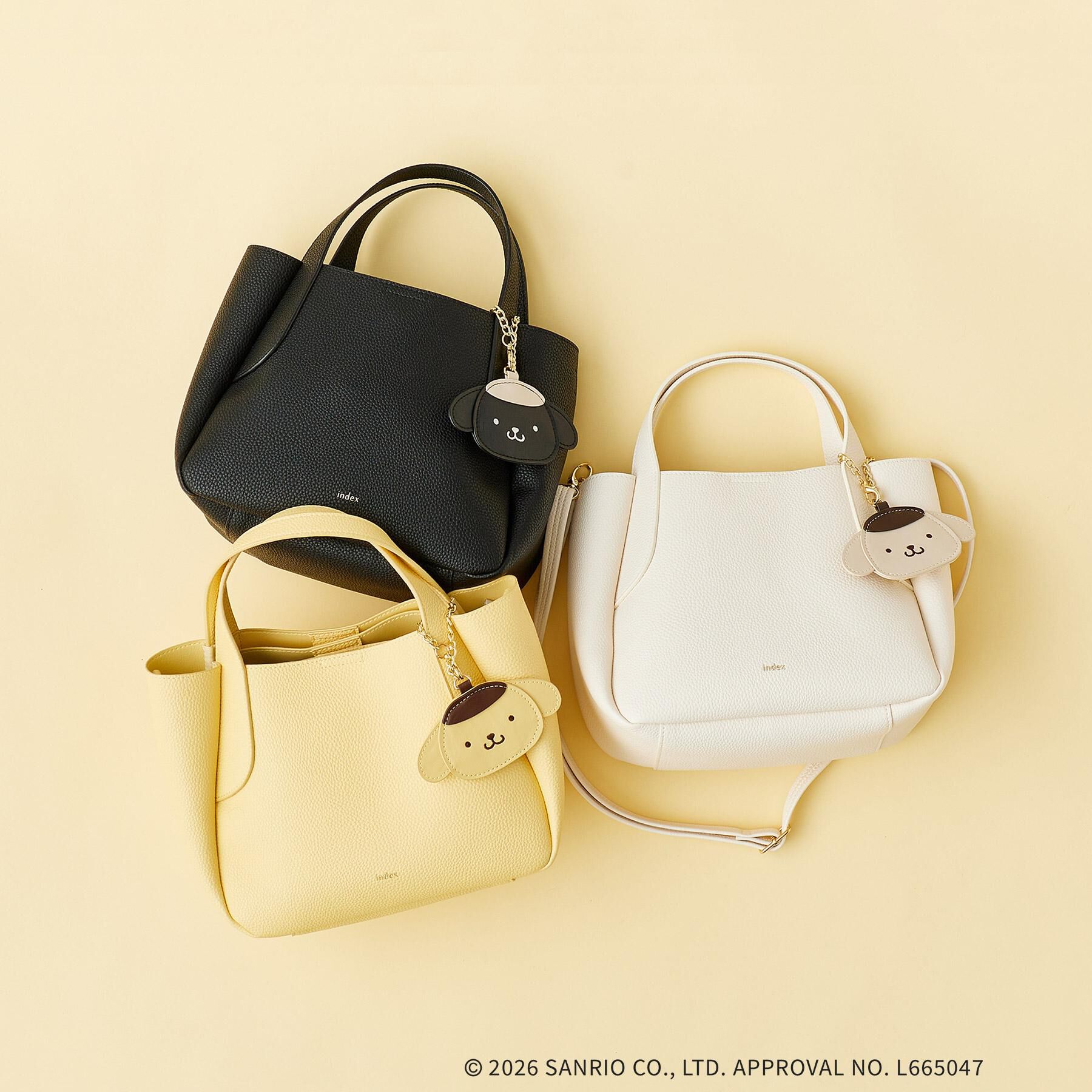 index「◆【ポムポムプリン】2WAY軽量合皮ミドルバッグ」|トートバッグ|