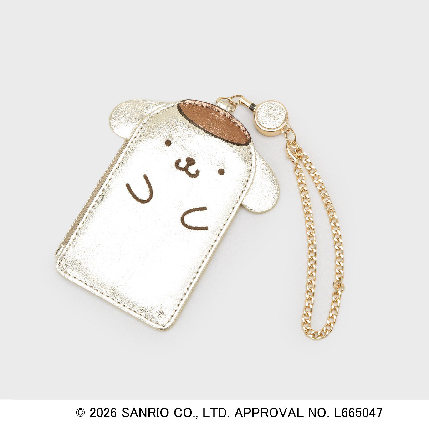 index「◆【ポムポムプリン】リールパスケース」|その他|ゴールド(007)