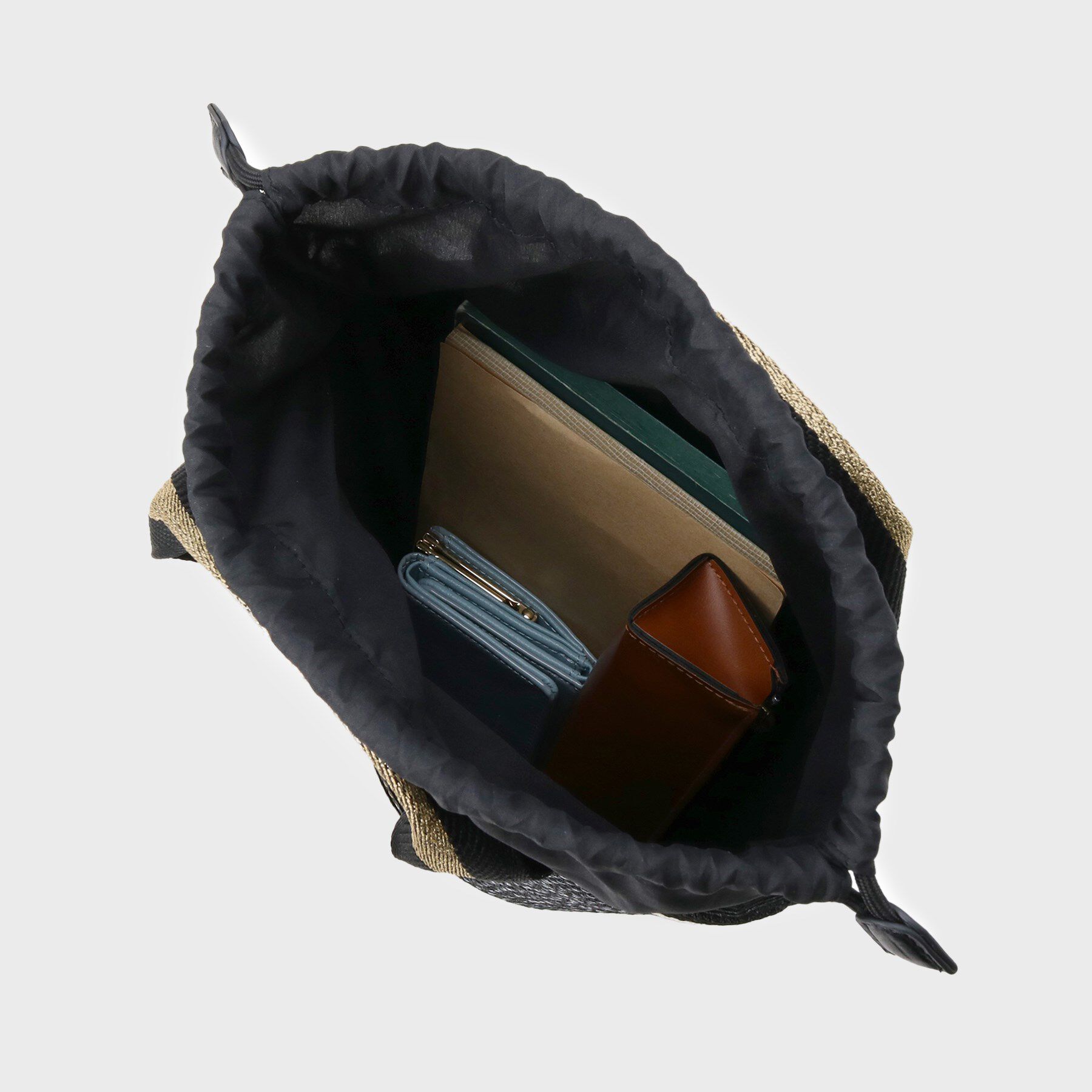 OPAQUE.CLIP「バスケット調デザインテープミニトートバッグ」|トートバッグ|