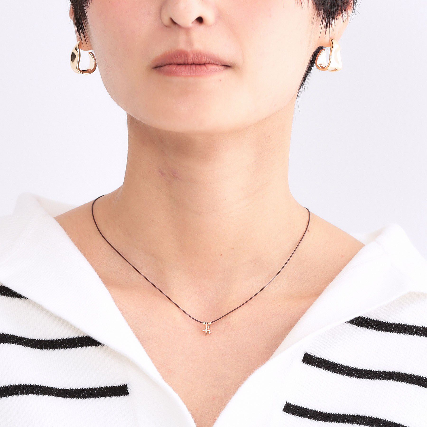 OPAQUE.CLIP「スターダストコードネックレス」|ネックレス|