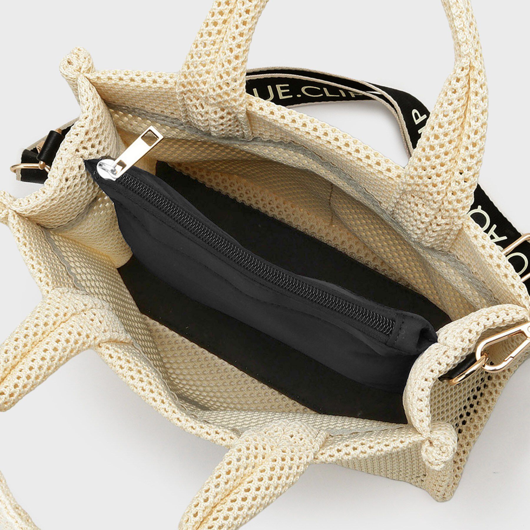 OPAQUE.CLIP「メッシュスクエアミドルトートバッグ【2WAY】」|トートバッグ|