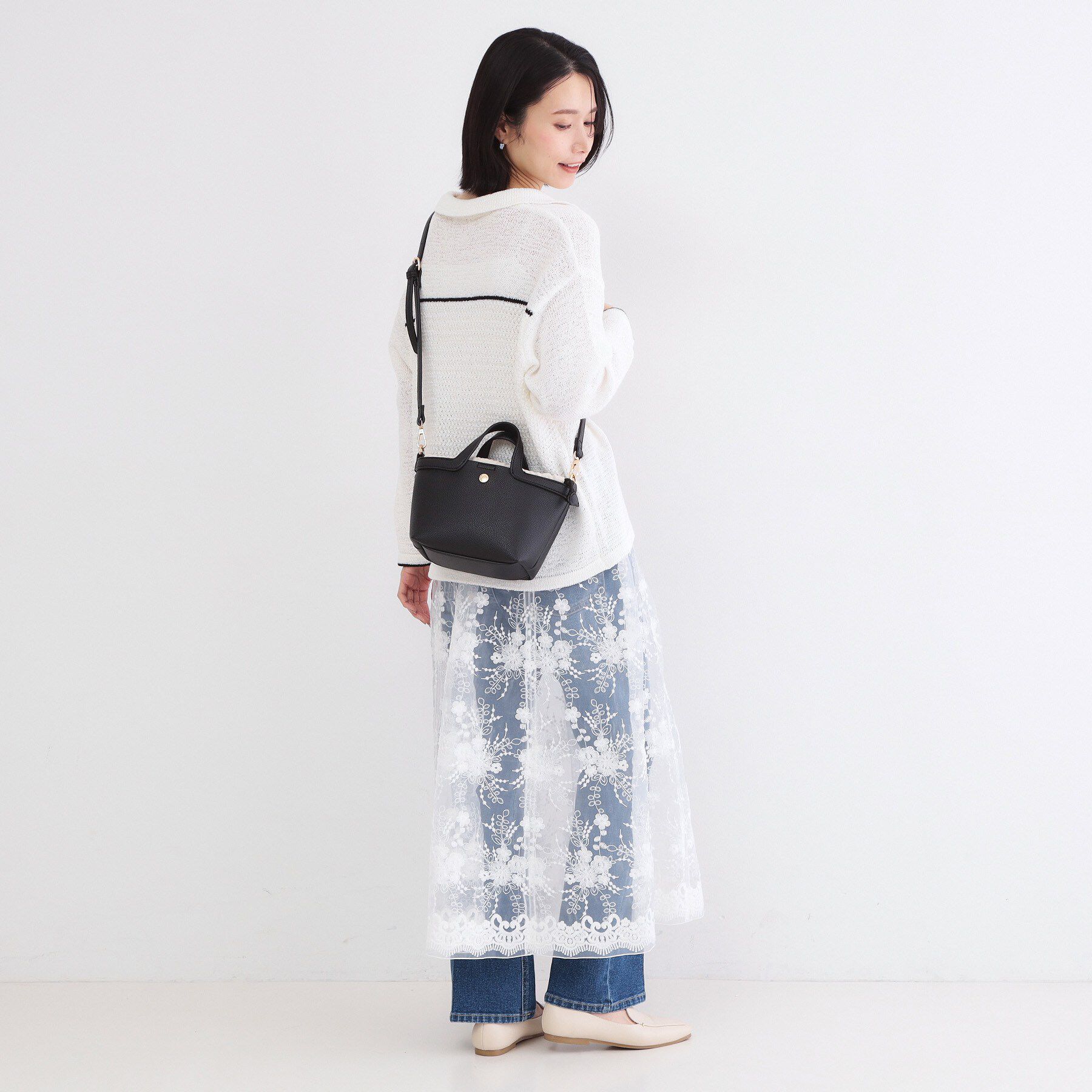 OPAQUE.CLIP「2WAY巾着付ミニトート」|ショルダー・メッセンジャー|