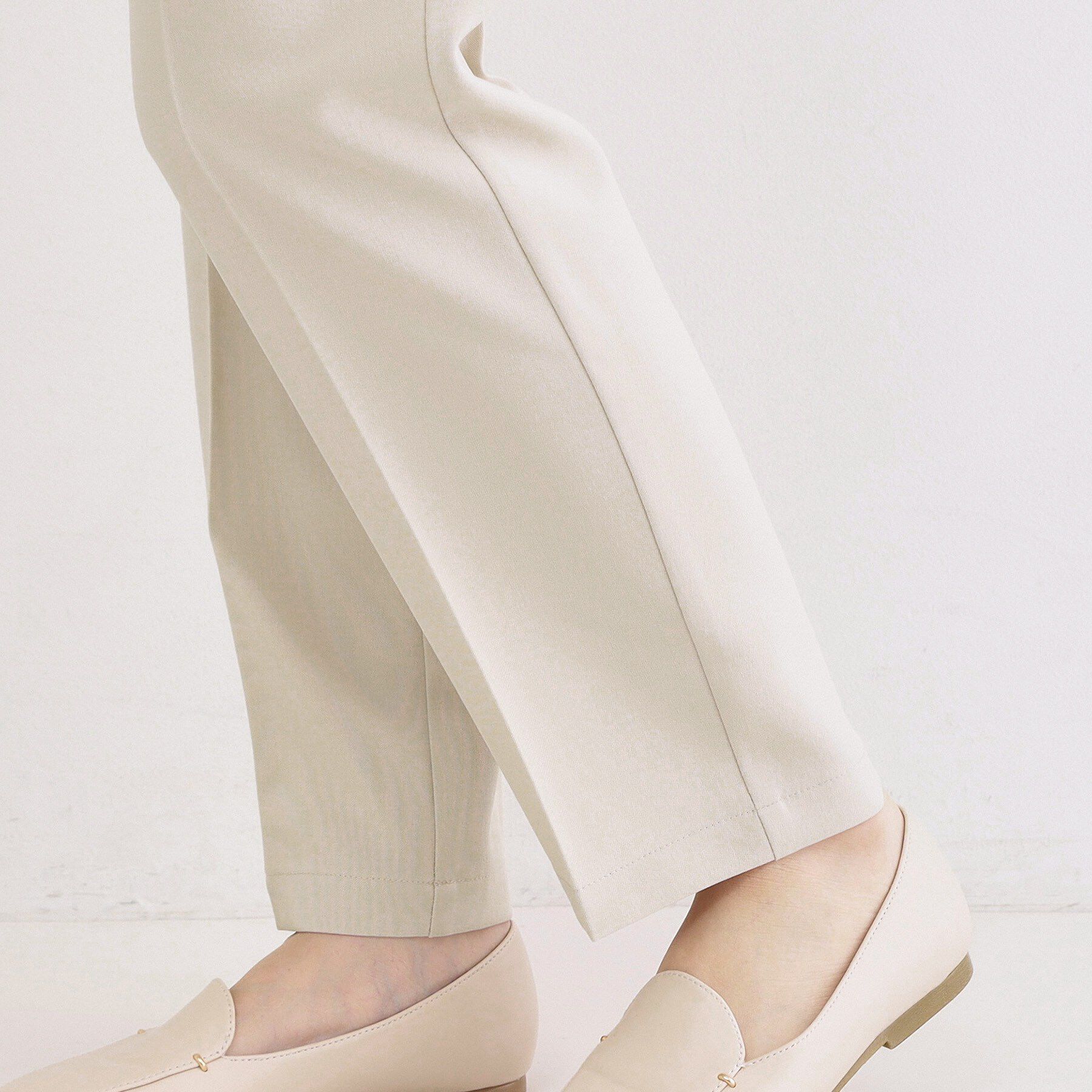 OPAQUE.CLIP「美脚ストレッチイージーテーパードパンツ【洗濯機OK】」|その他|