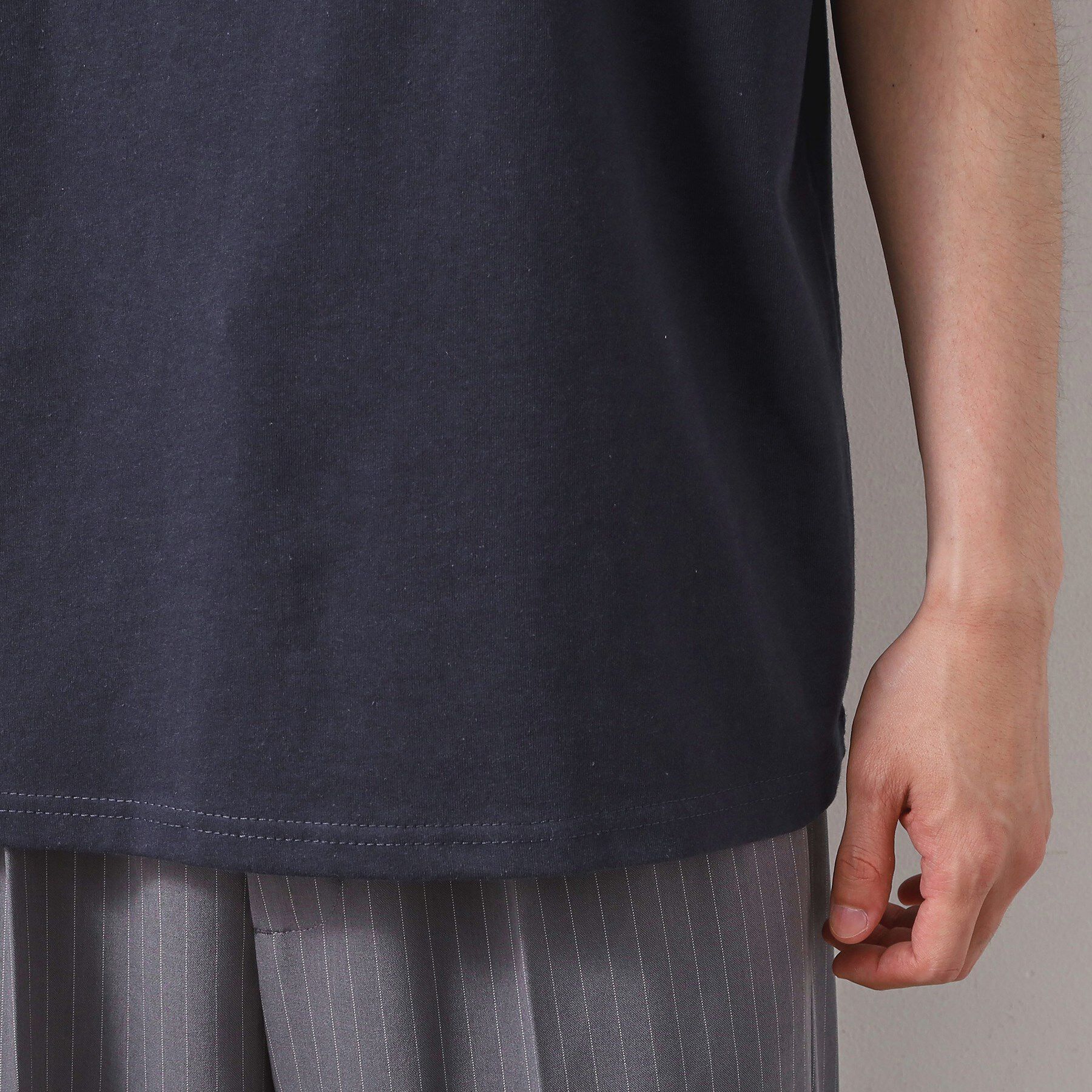 THE SHOP TK「刺繍ロゴ半袖Ｔシャツ　【洗濯機OK/ユニセックス】」|Tシャツ・カットソー|