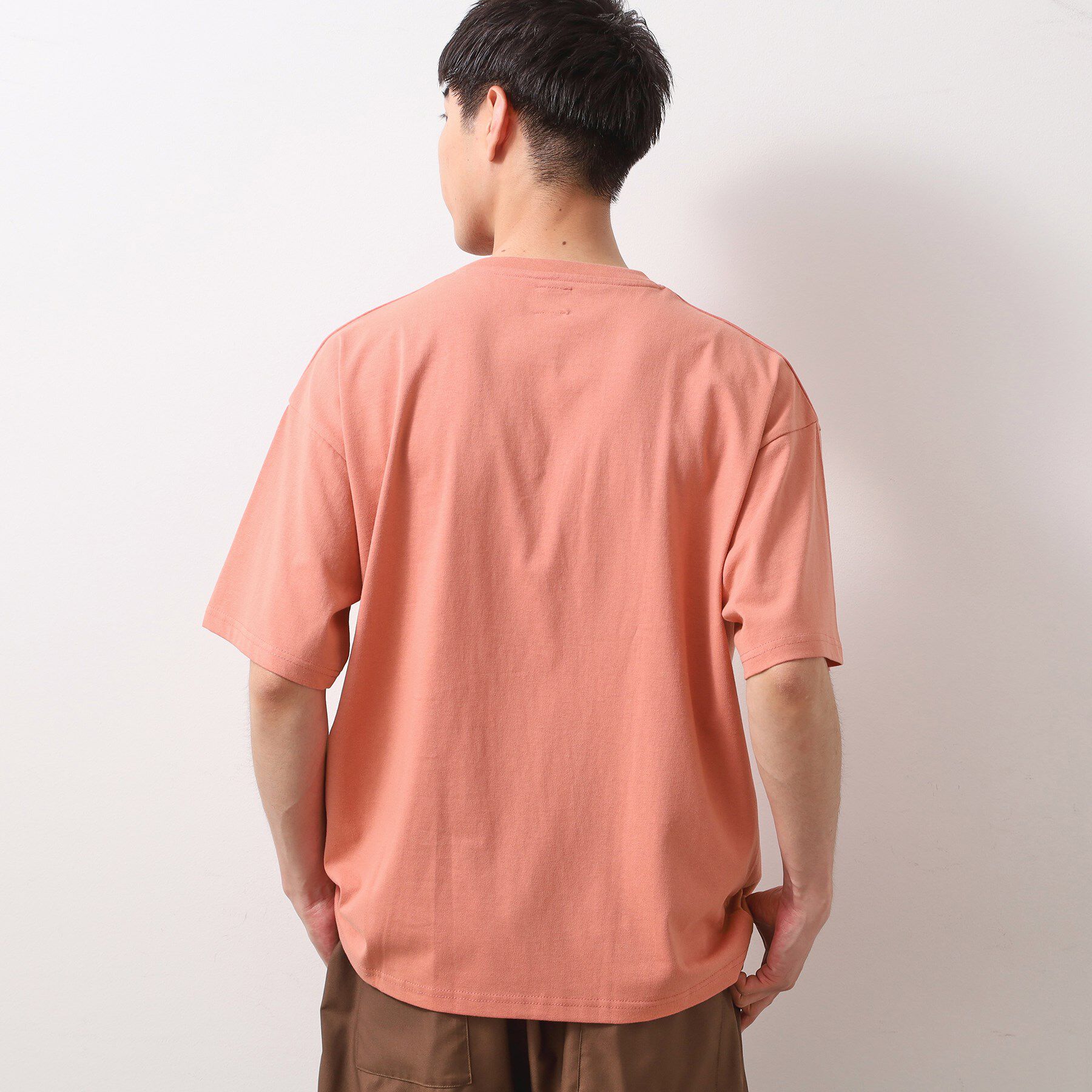 THE SHOP TK「刺繍ロゴ半袖Ｔシャツ　【洗濯機OK/ユニセックス】」|Tシャツ・カットソー|