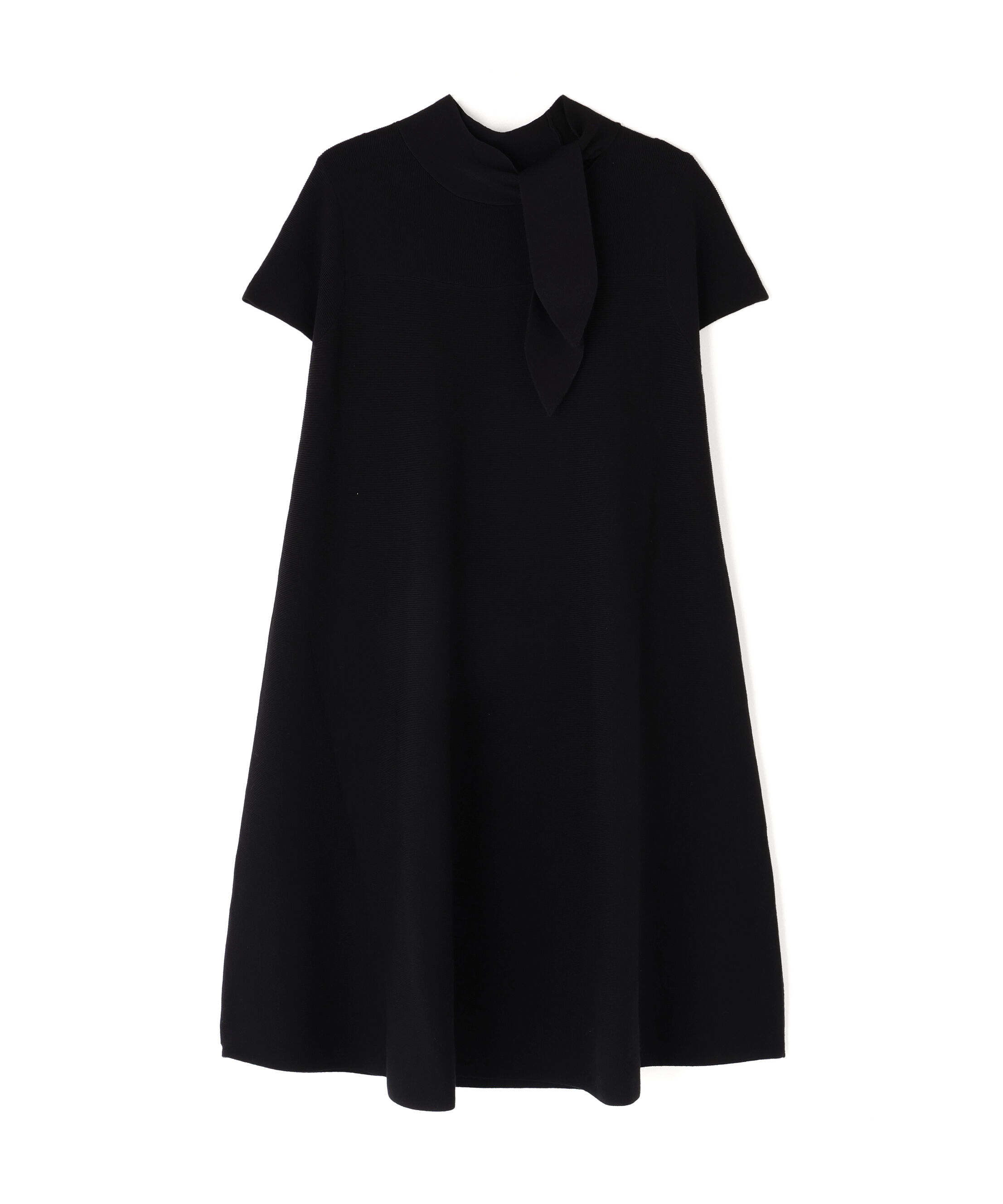  「ボウタイミニニットワンピース」|ワンピース|