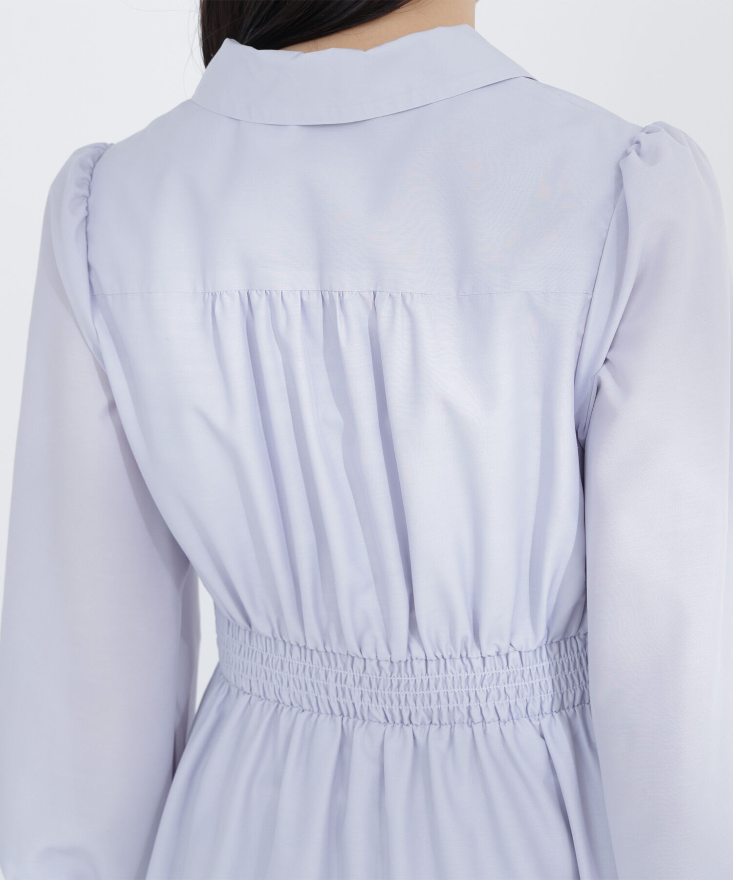  「フロントボタン開襟ワンピース」|ワンピース|