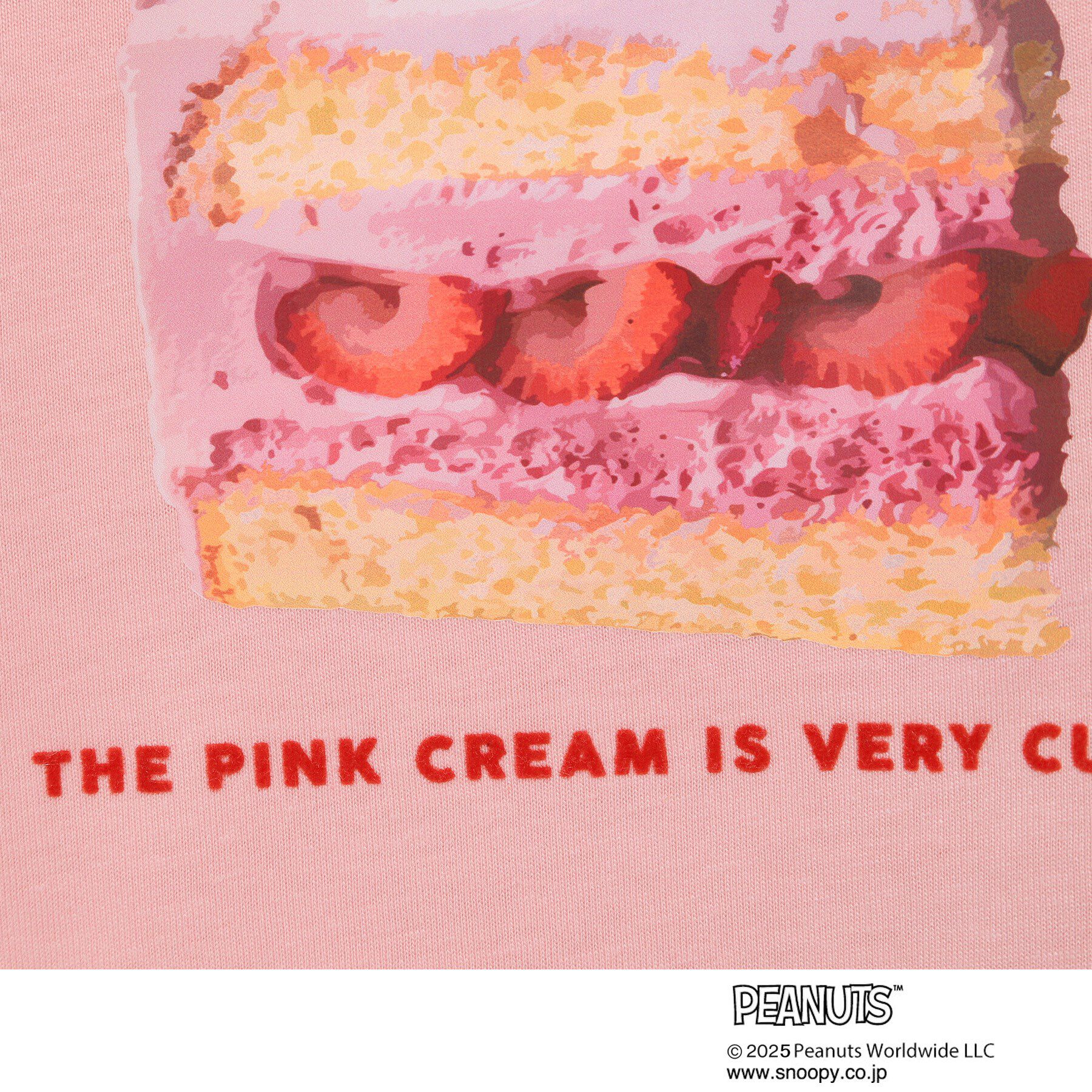 ITS&rsquo;DEMO「PEANUTS別注フリル袖Tシャツ」|Tシャツ・カットソー|