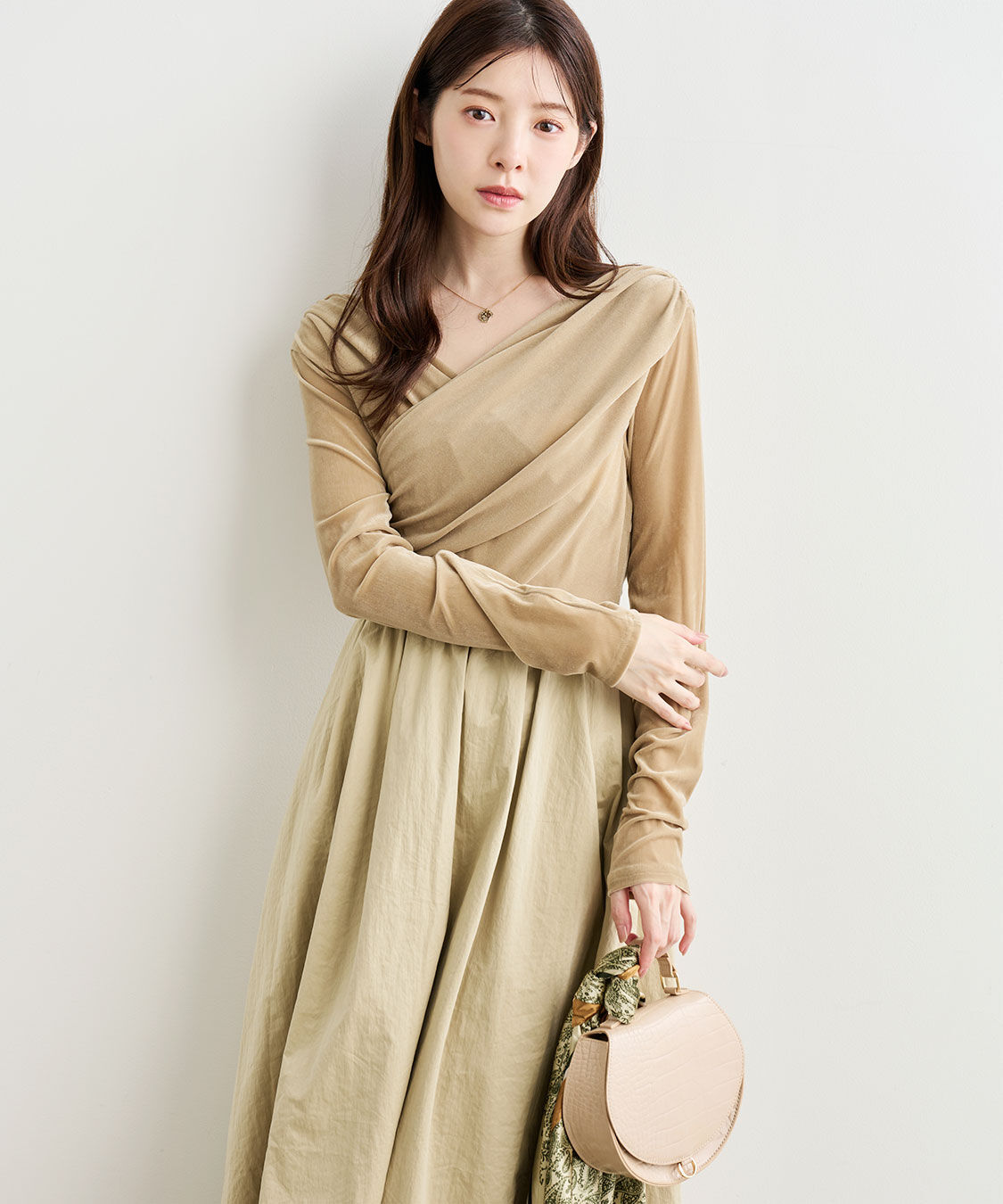 ベロアドッキングワンピース（COCO DEAL）｜ルミネのファッション通販