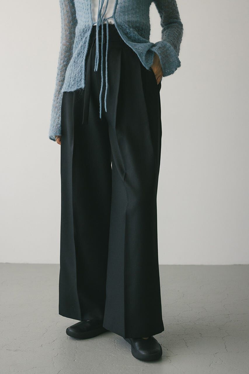 STYLEMIXER「ハイウエストワイドベルトパンツ」|その他|
