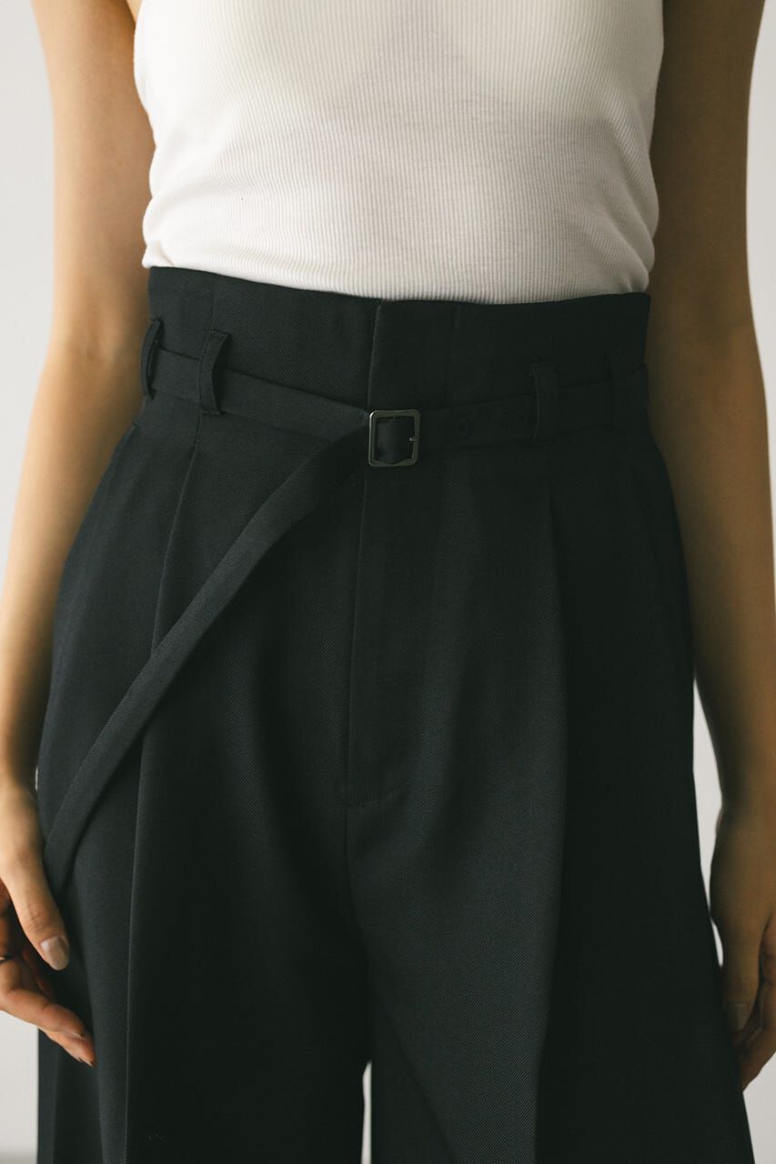 STYLEMIXER「ハイウエストワイドベルトパンツ」|その他|