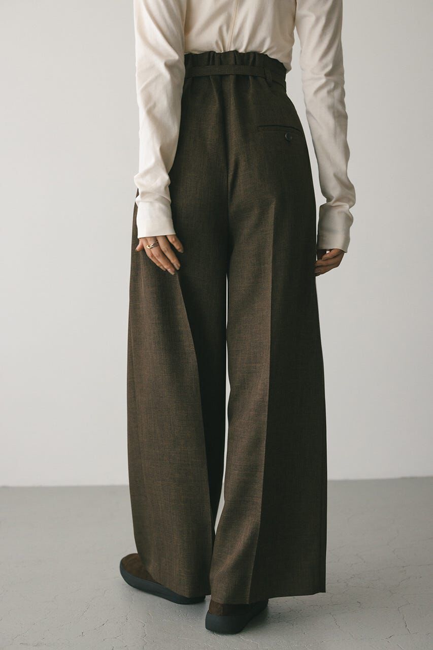 STYLEMIXER「ハイウエストワイドベルトパンツ」|その他|