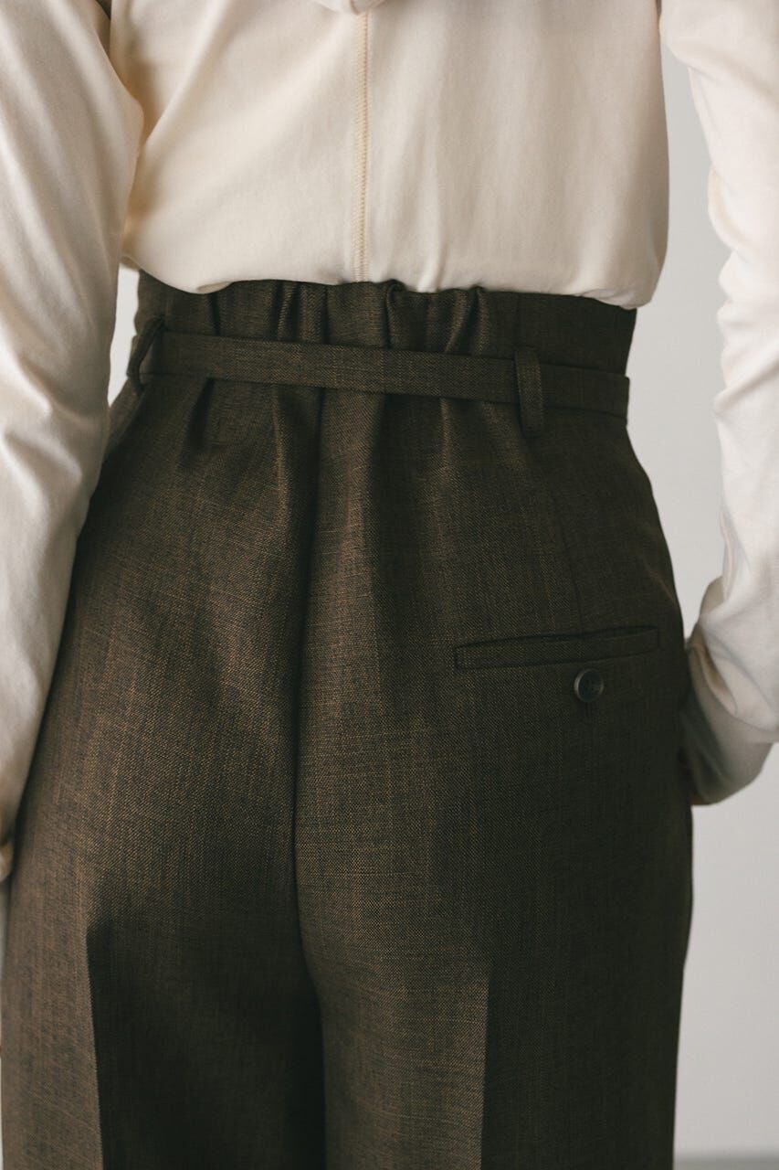 STYLEMIXER「ハイウエストワイドベルトパンツ」|その他|