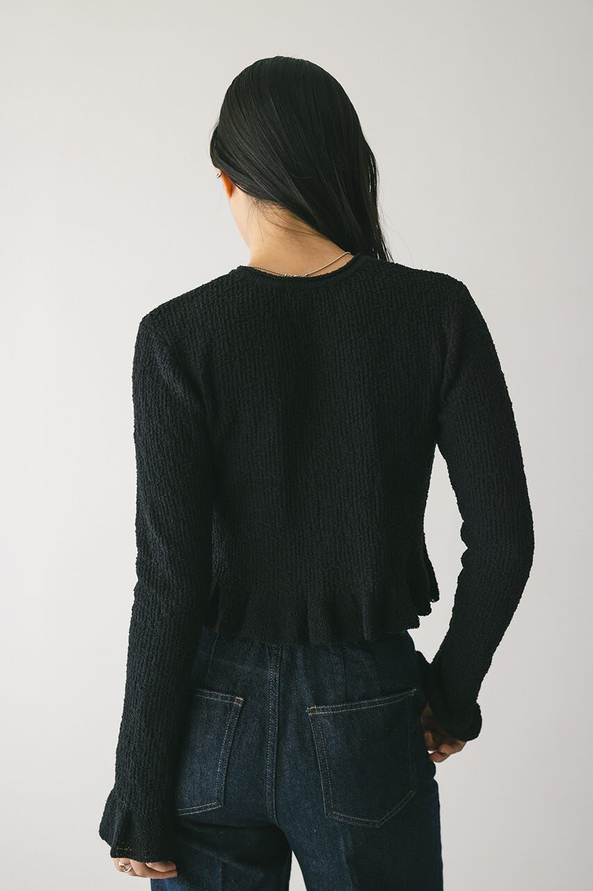 STYLEMIXER「フリルヘムデザインニット」|ニット・セーター|