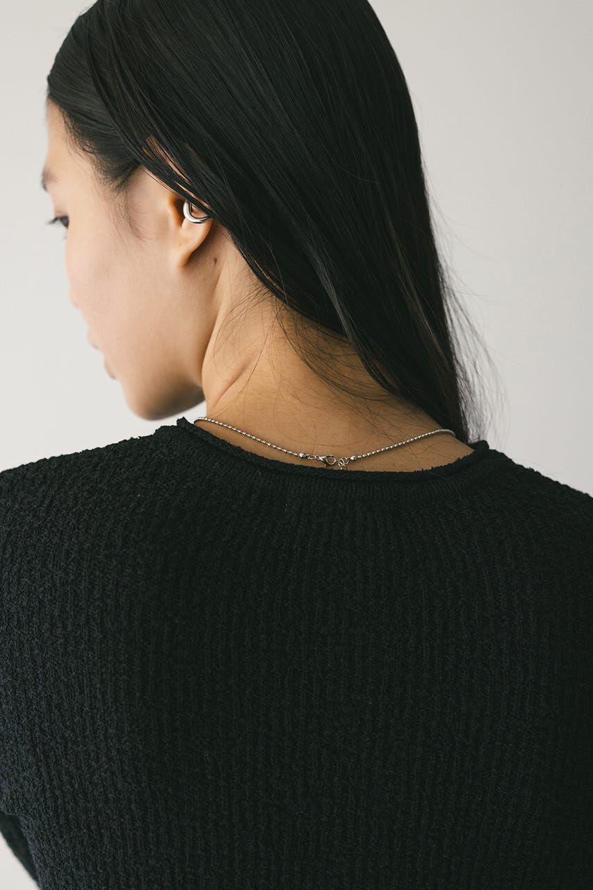 STYLEMIXER「フリルヘムデザインニット」|ニット・セーター|