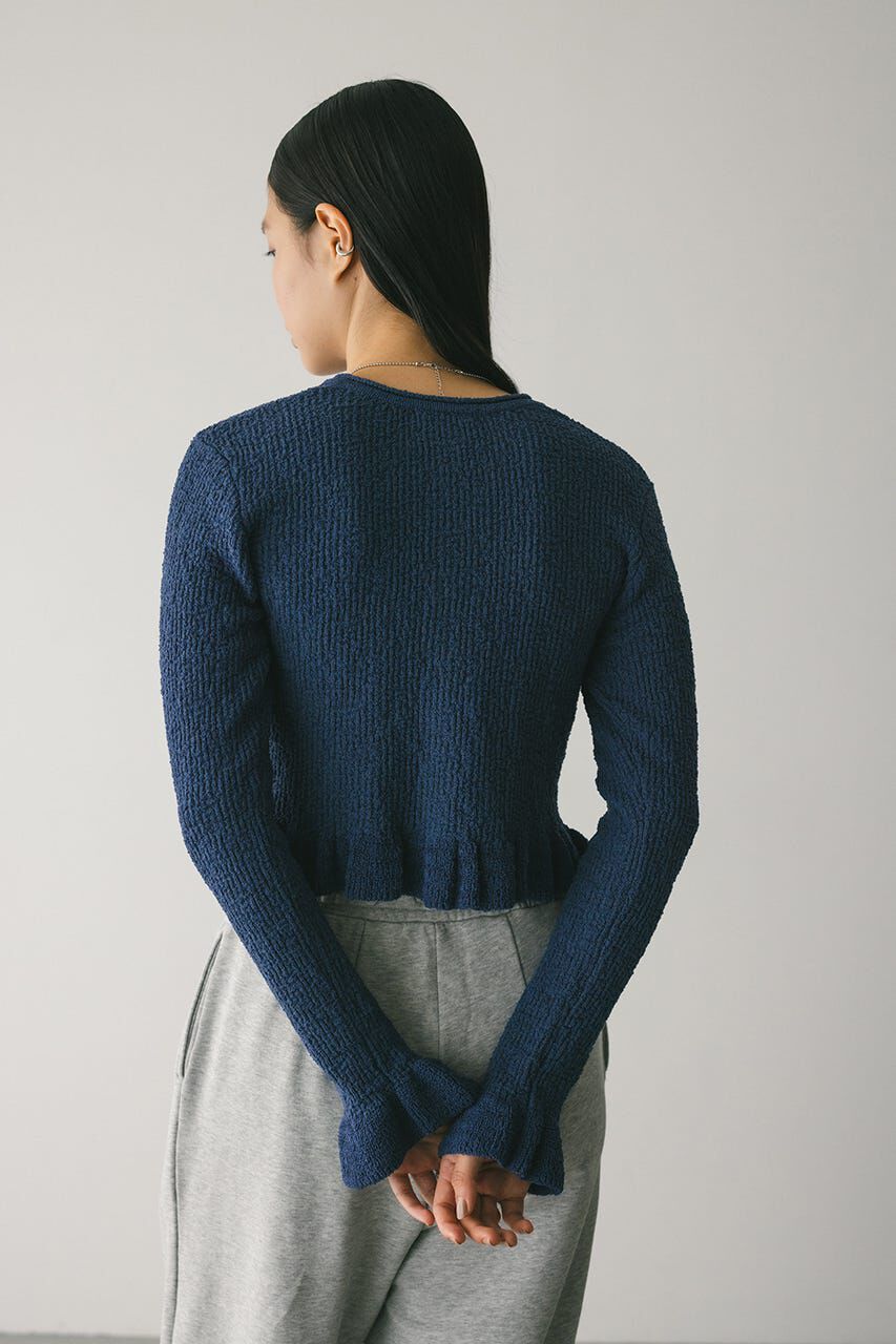 STYLEMIXER「フリルヘムデザインニット」|ニット・セーター|