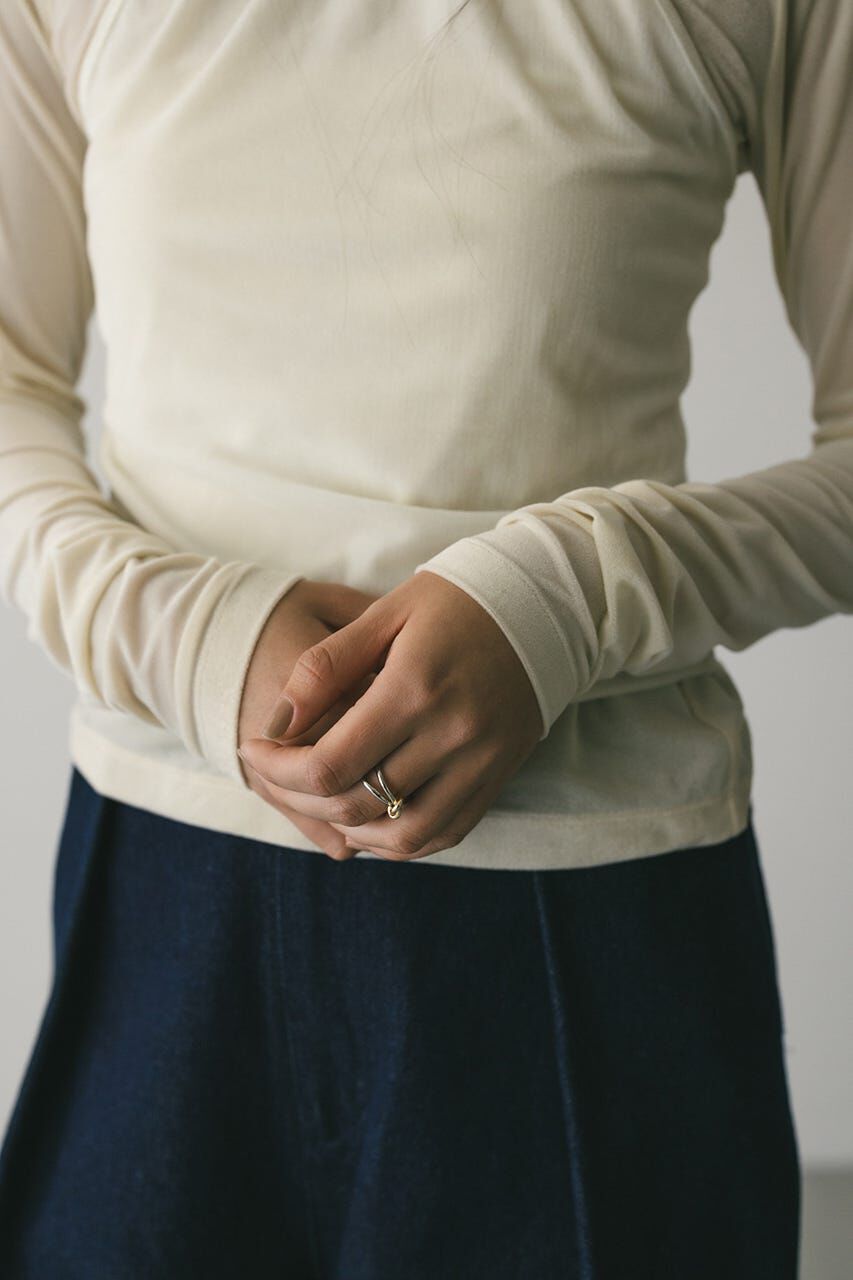 STYLEMIXER「2ピースホルターベロアトップ」|Tシャツ・カットソー|