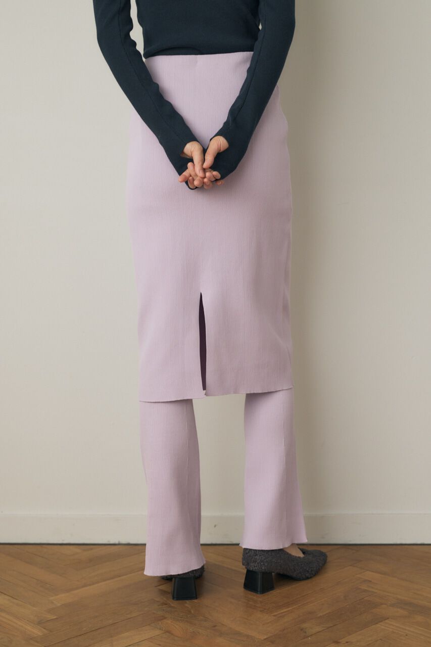 MOUSSY「ニットミディスカート&times;ニットレギンス リサイクルポリエステル使用」|その他|