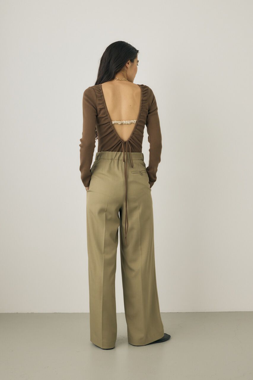 MOUSSY「TWOタックパンツ　リサイクルポリエステル使用」|その他|