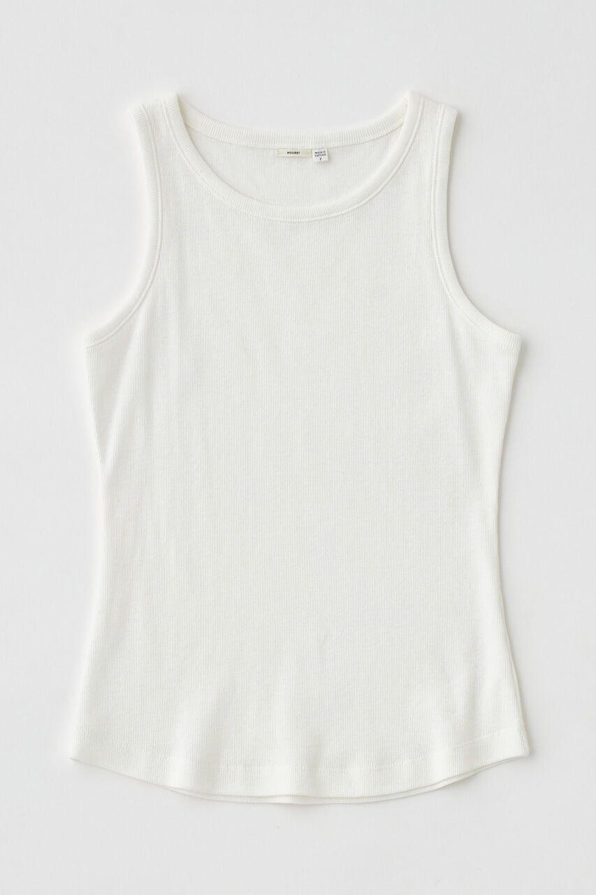 MOUSSY「BASIC RIB タンクトップ」|タンクトップ|