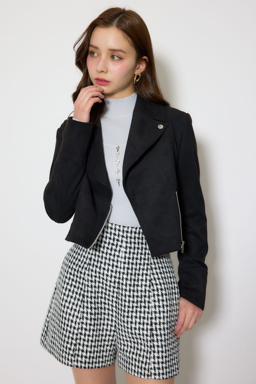 rienda「26SSフェイクスエードライダースジャケット」|その他|