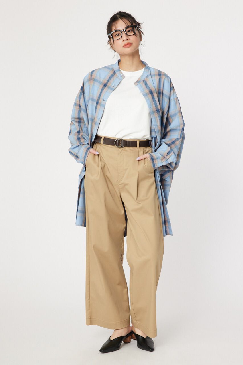 RODEO CROWNS「ドルマンボックスチュニックシャツ」|ワンピース|