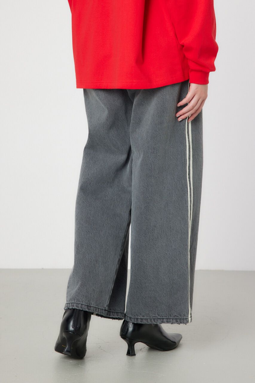 RODEO CROWNS「サイドラインルーズデニム」|デニム|