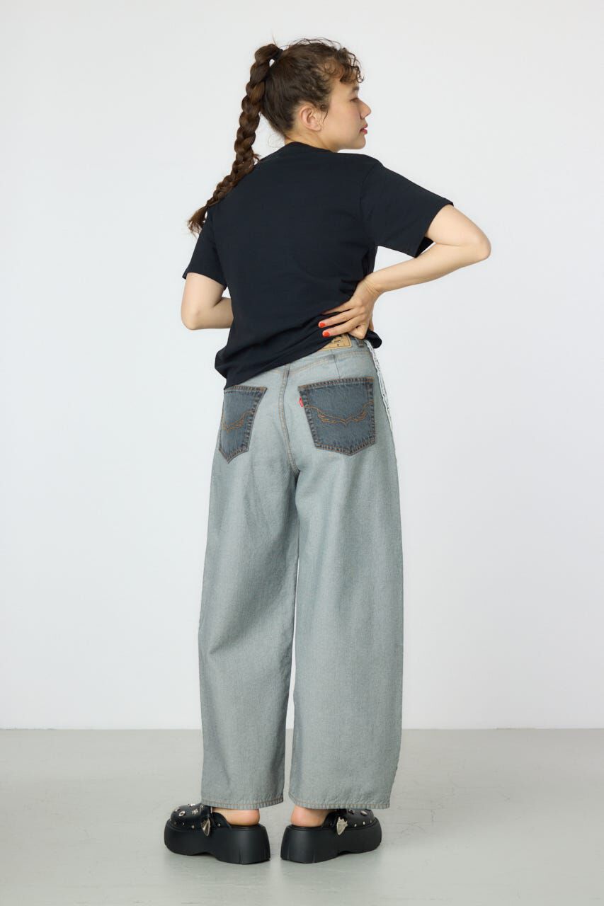 RODEO CROWNS「リバースワイドデニム」|デニム|