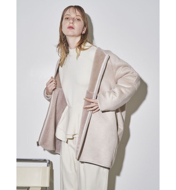 WOOL BOA REVERSIBLE SCT（ELENDEEK）｜ルミネのファッション通販