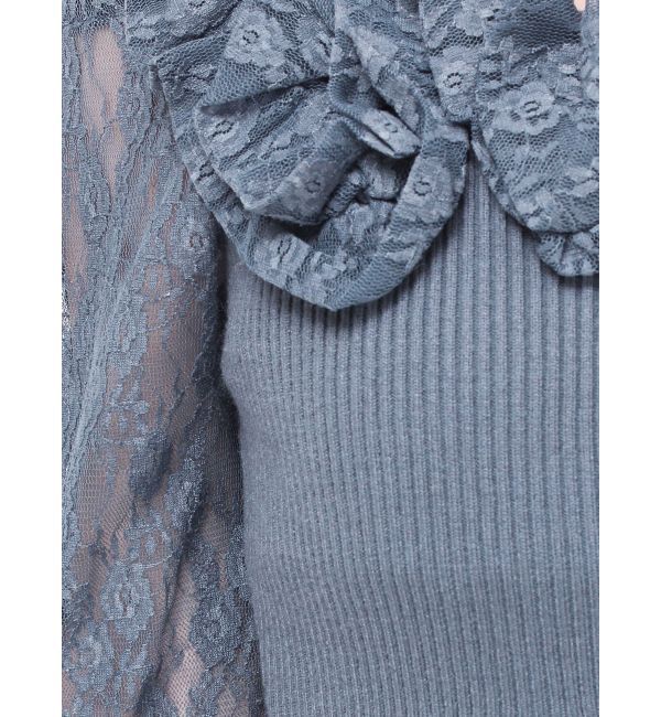RESEXXY「レースモチーフドッキンクニットワンピース」|ワンピース|