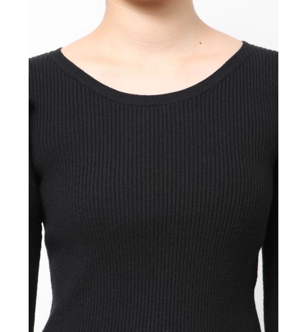 RESEXXY「パワショルリブトップス」|ニット・セーター|