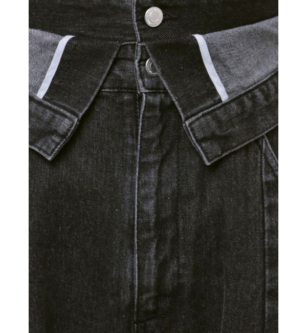 dazzlin「カーブラインデニムパンツ」|デニム|