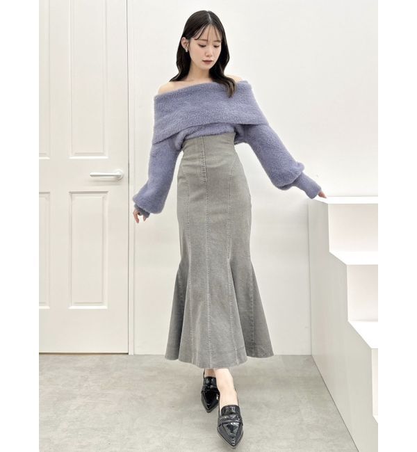 dazzlin「バックレースアップスイッチングマーメイドスカート」|スカート|