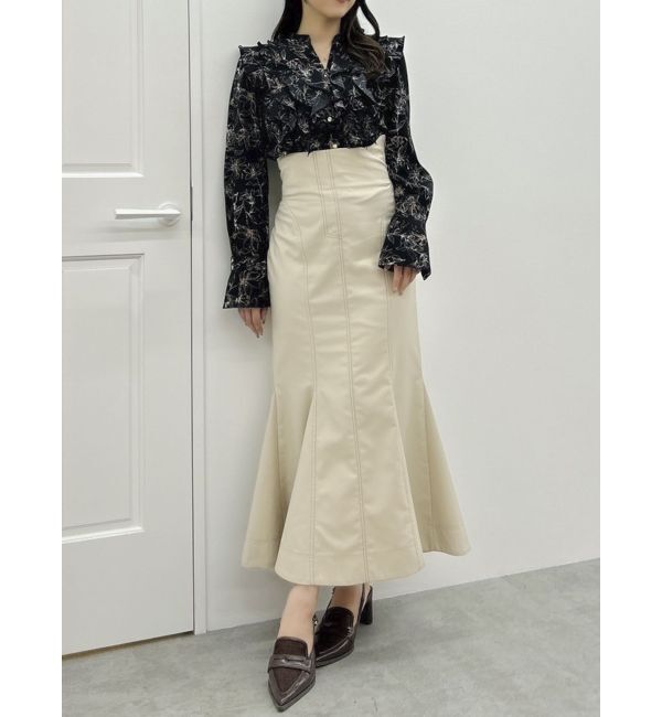 dazzlin「バックレースアップスイッチングマーメイドスカート」|スカート|