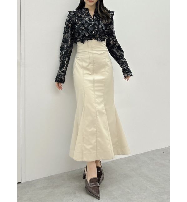 dazzlin「バックレースアップスイッチングマーメイドスカート」|スカート|